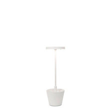 Zafferano Poldina Reverso Lampe rechargeable LED blanc