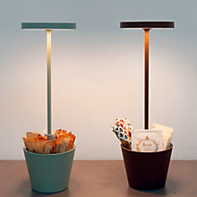 Zafferano Poldina Reverso, recargable Led marrón – Lámpara — imagen 5