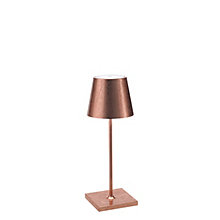 Zafferano Poldina Trådløs Lampe LED kobber - 30 cm