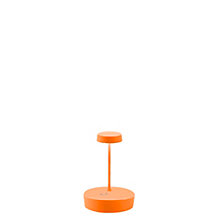 Zafferano Swap Lampe rechargeable LED orange - 15 cm