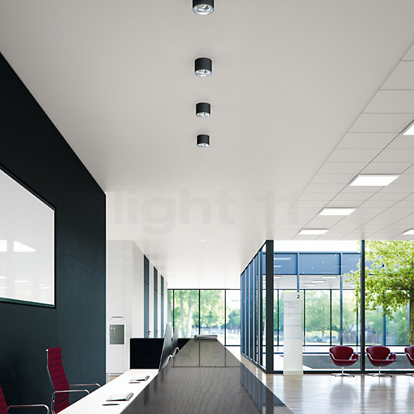 Bega Indoor Genius Plafonnier LED, asymétrique Exemple d'utilisation en photo