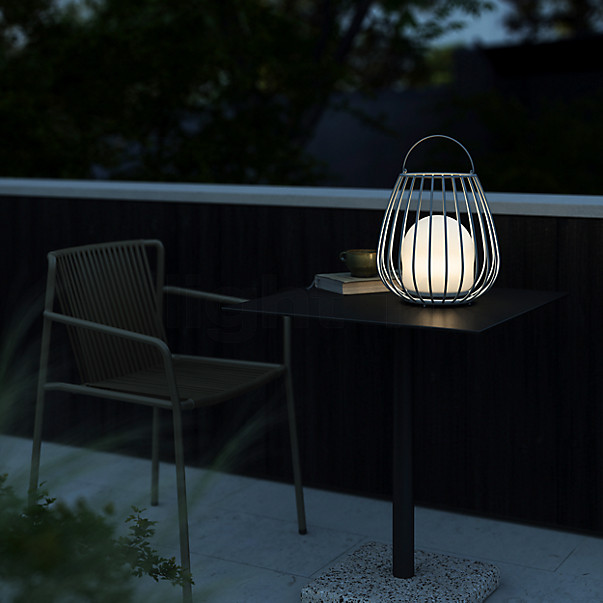Nordlux Jim To Go Lampe rechargeable LED Exemple d'utilisation en photo