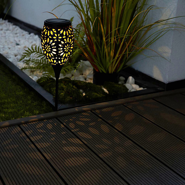 Pauleen Sunshine Solaire-Lampe à piquet de sol LED Exemple d'utilisation en photo