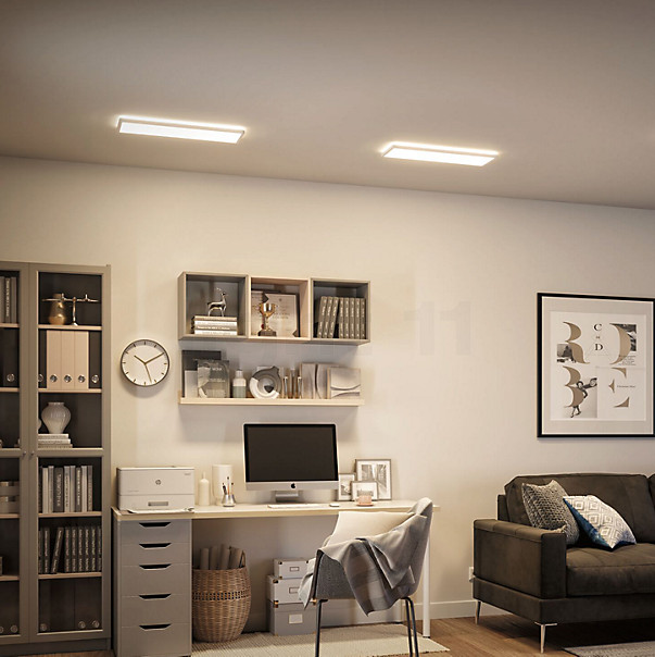 Paulmann Atria Shine Plafondlamp LED hoekig Applicatiefoto