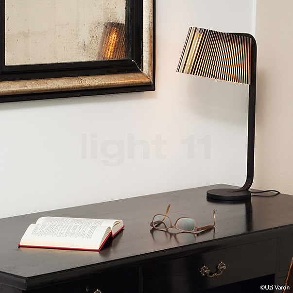 Secto Design Owalo 7020 Lampe de table LED Exemple d'utilisation en photo
