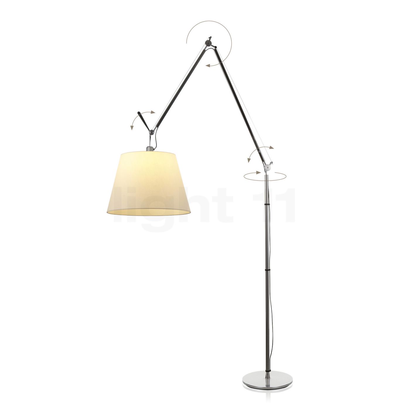 Artemide Tolomeo Mega Terra With Switch At Light11 Eu