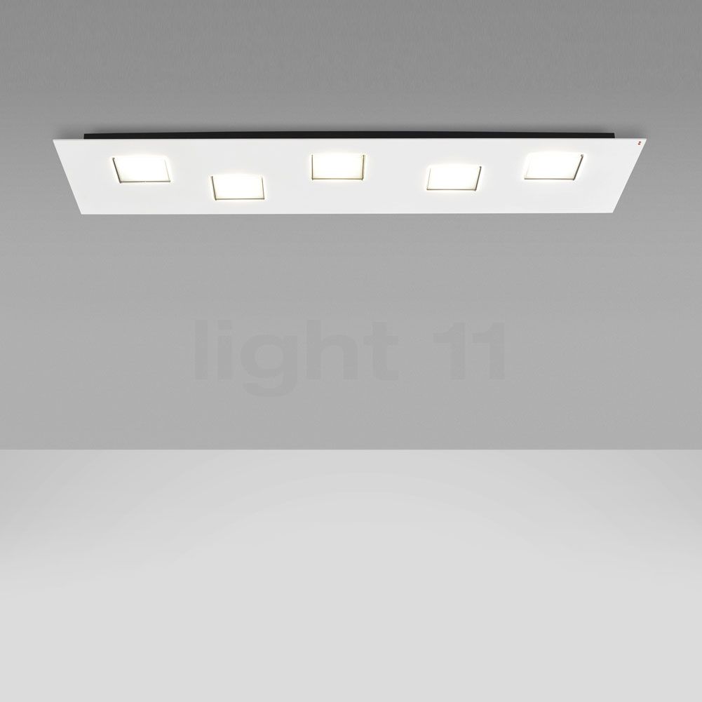 Lampe De Miroir Fabbian Quarter Lampe Muraleplafonnier 70 Cm Led