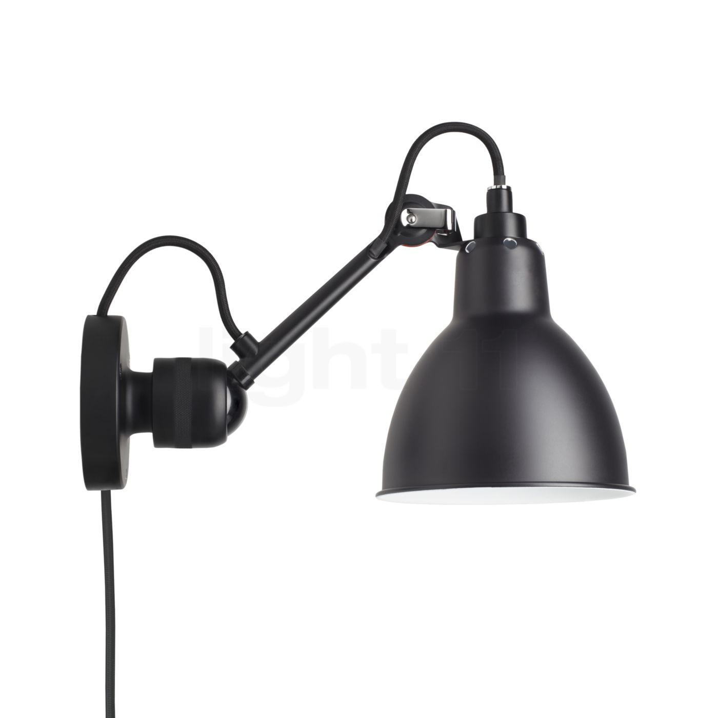 Dcw Lampe Gras No 304 Ca Wandleuchte Schwarz Light11 De