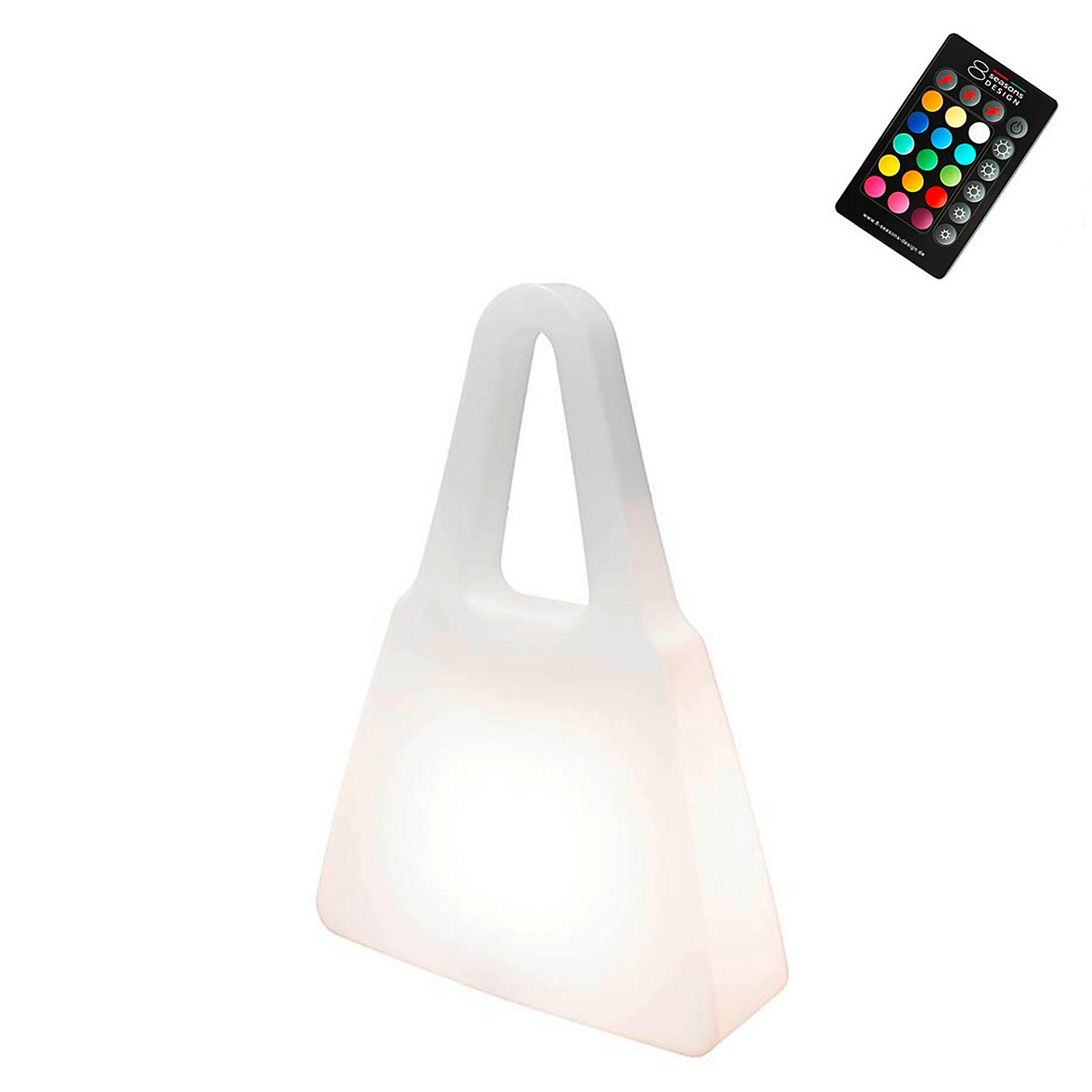 8 Seasons Design Shining Bag LED-Leuchte – Beleuchtete Handtasche Für Indoor & Outdoor, Made In Germany