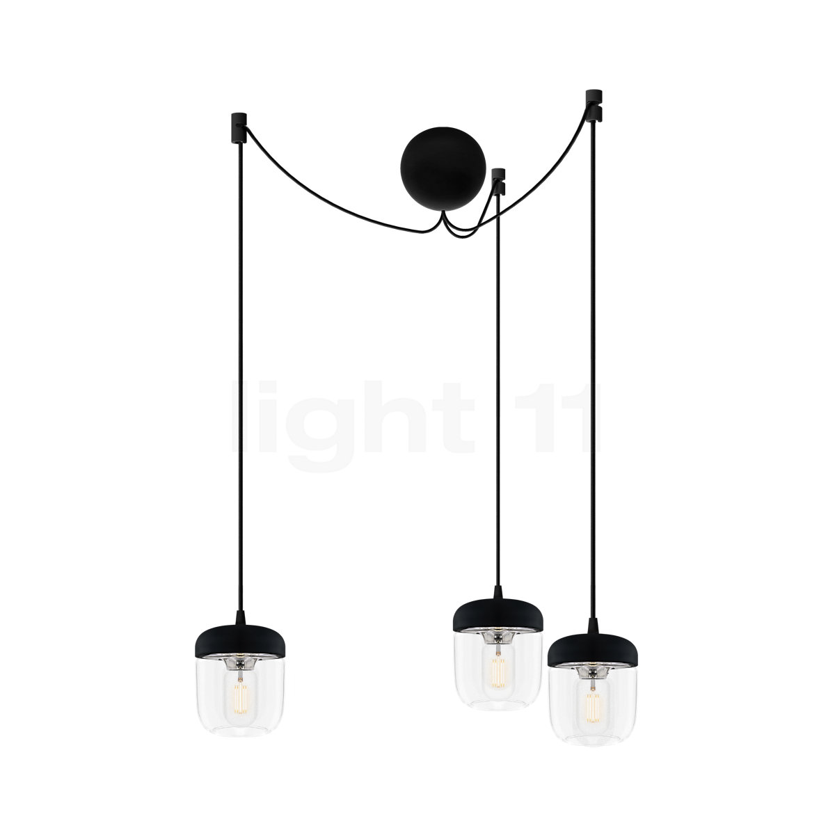 Black stainless steel pendant lights best sale