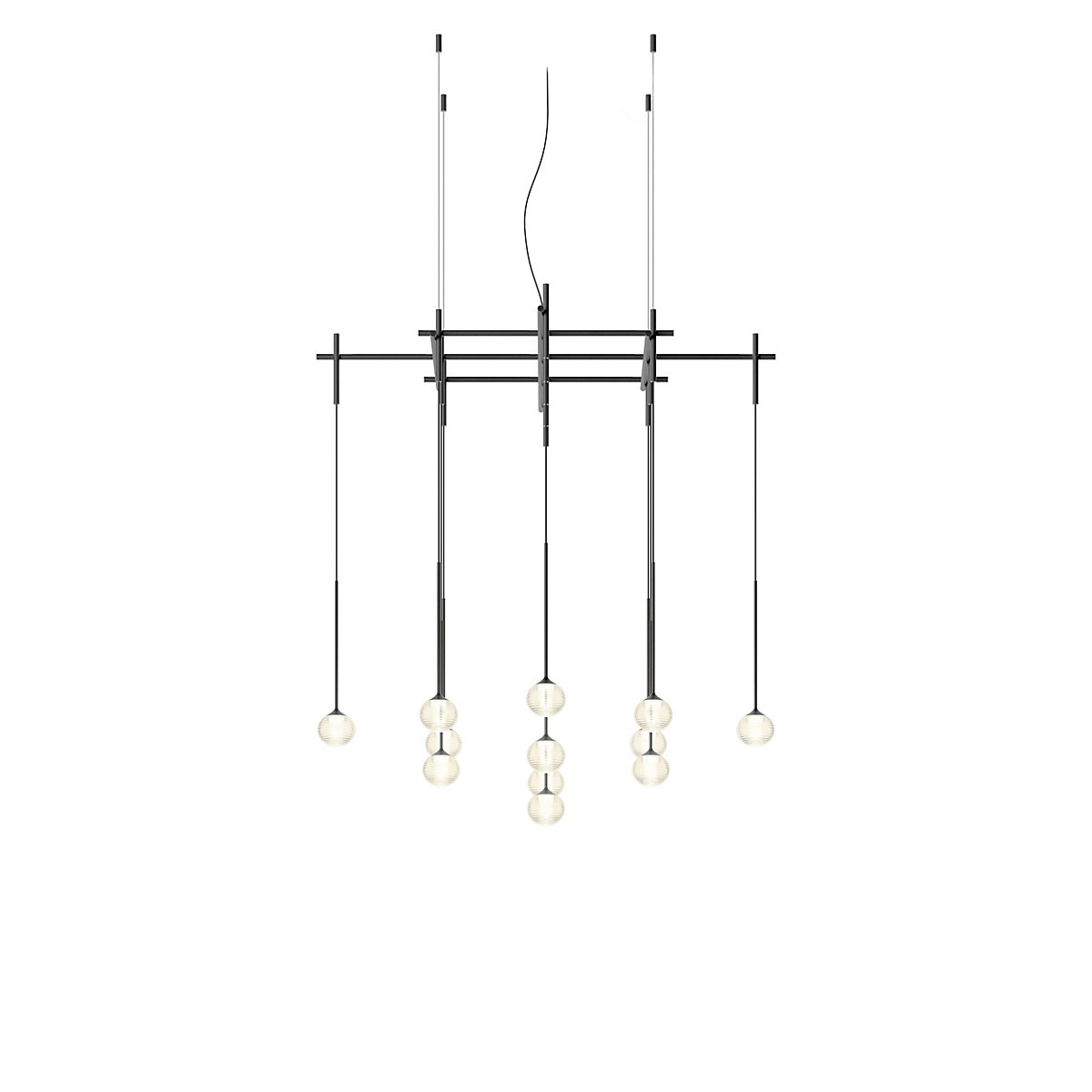 Buy Vibia Algorithm Recessed pendant light LED 13 lamps at
