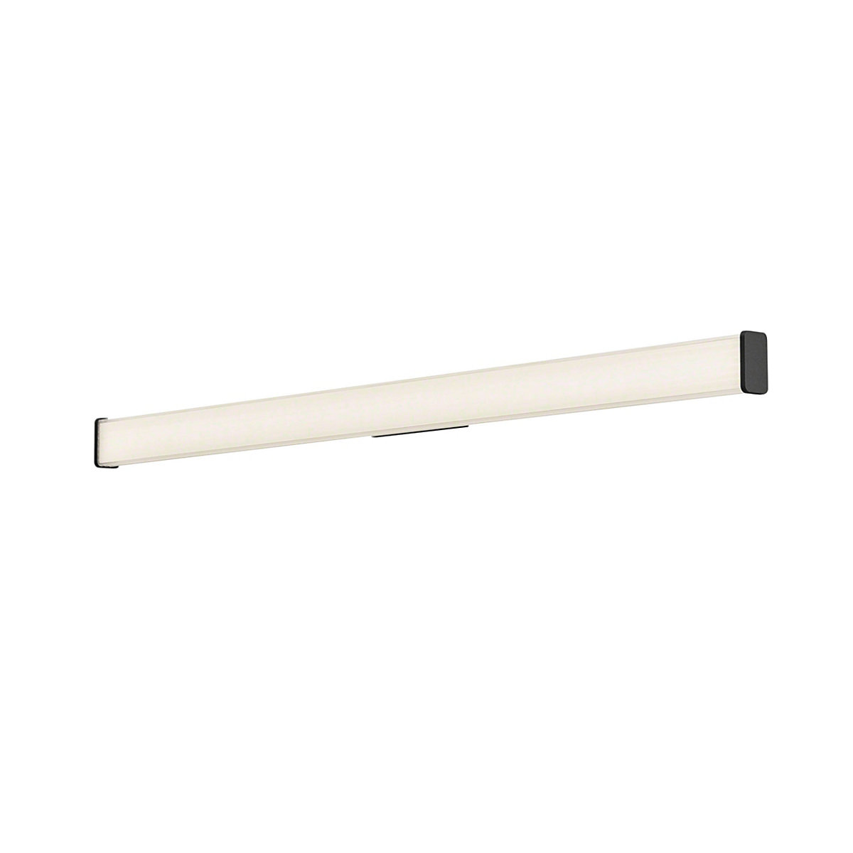 Helestra Alla, lámpara de pared LED negro - 120 cm