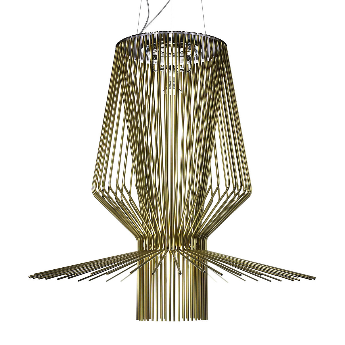 Foscarini Allegro Assai Sospensione dorado