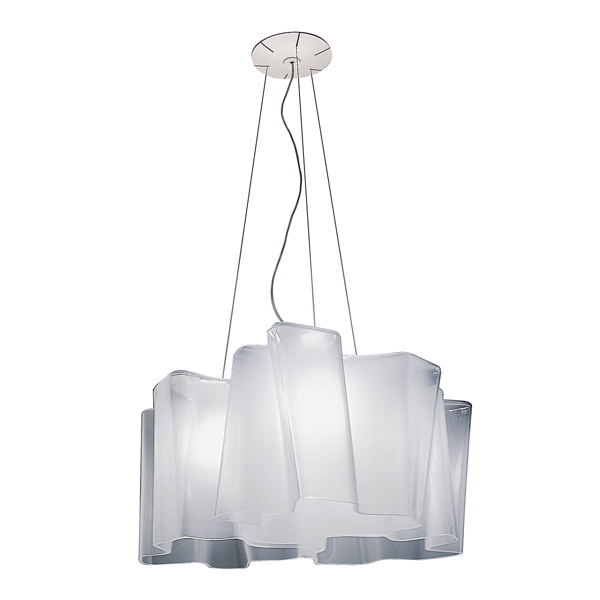 Artemide Logico Pendelleuchte 3x120° weiß - 45 cm