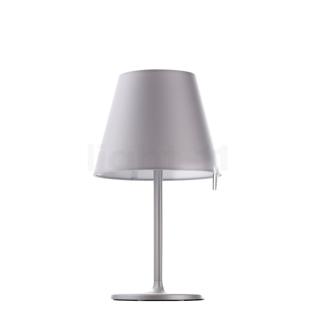 chevet Melampo Notte Artemide Gris aluminium Lampe de table