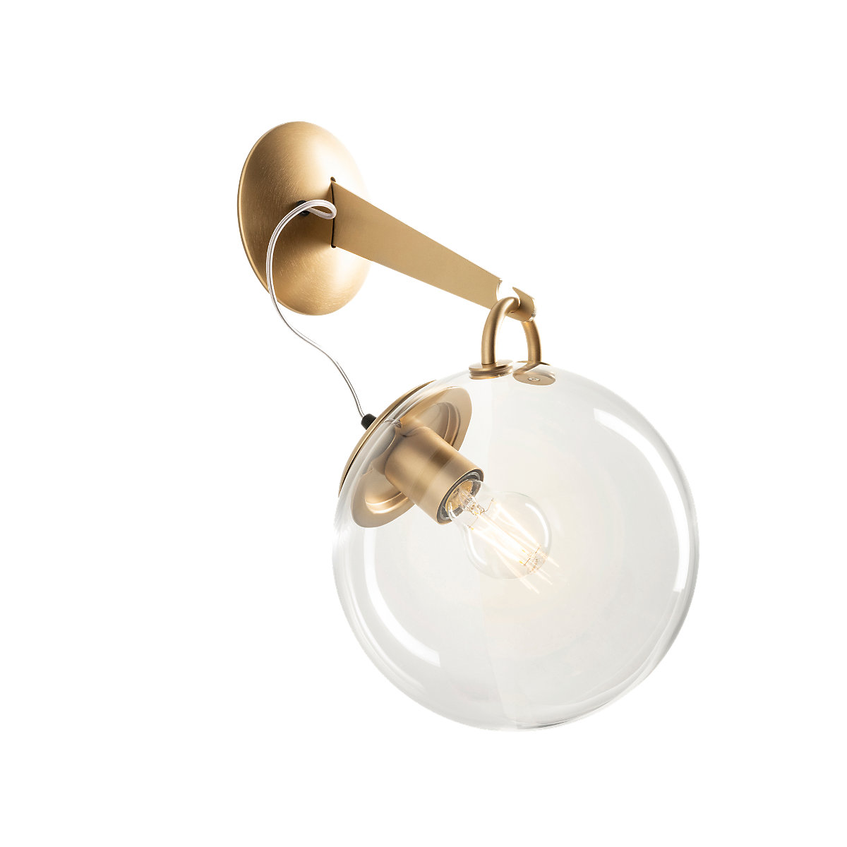 Artemide Miconos Parete messing satiniert