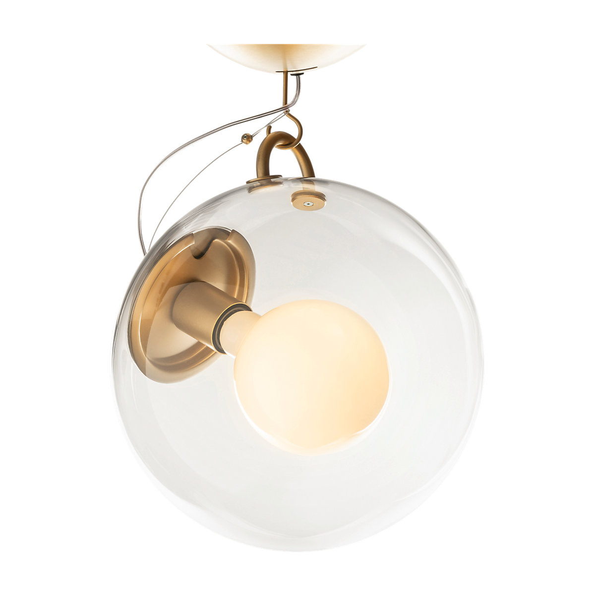 Artemide Miconos Soffitto messing satiniert