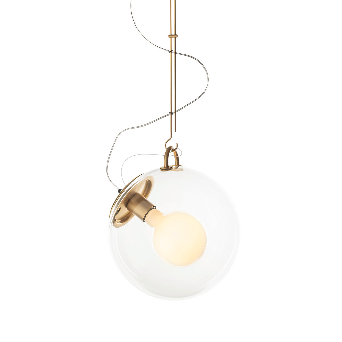 Artemide Miconos Sospensione messing satiniert
