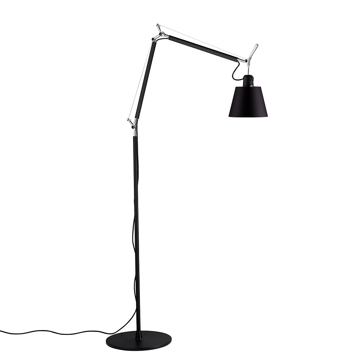 Buy Artemide Tolomeo Basculante Terra All-Black at
