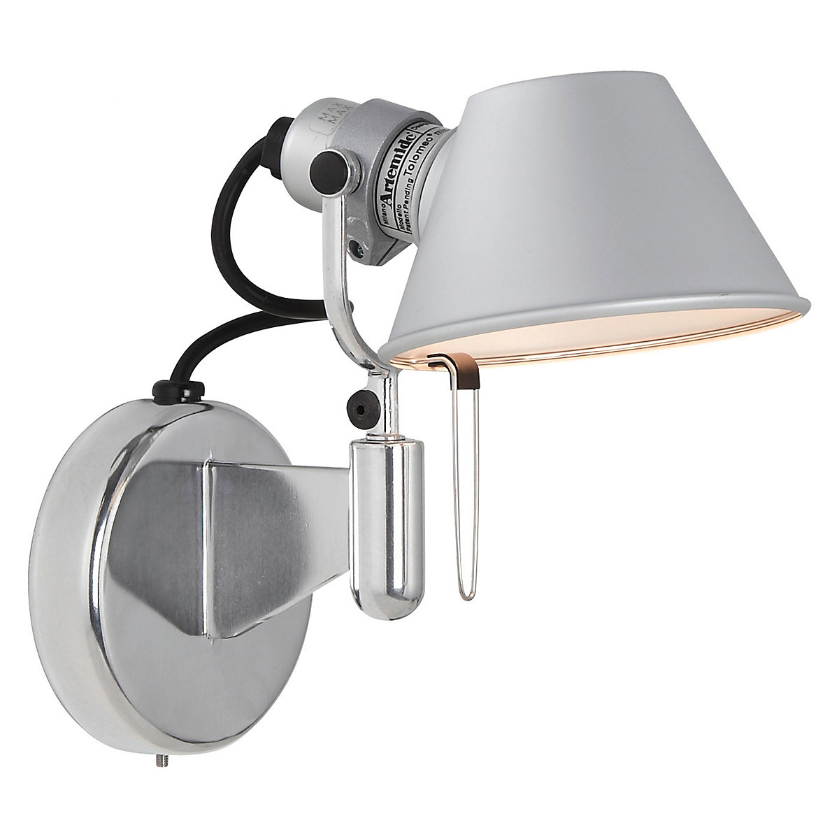 Artemide Tolomeo Micro Faretto aluminium - ohne Schalter