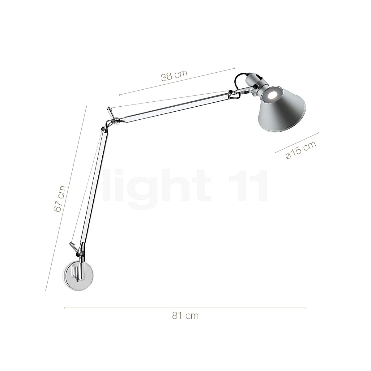 Buy Artemide Tolomeo Parete at light11.eu