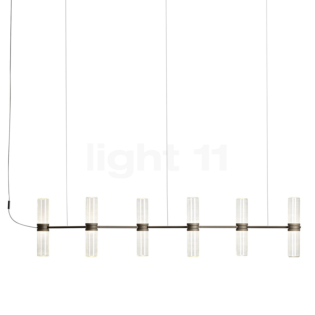 Buy Artemide Zephyr Pendant Light LED 6 lamps - linear at