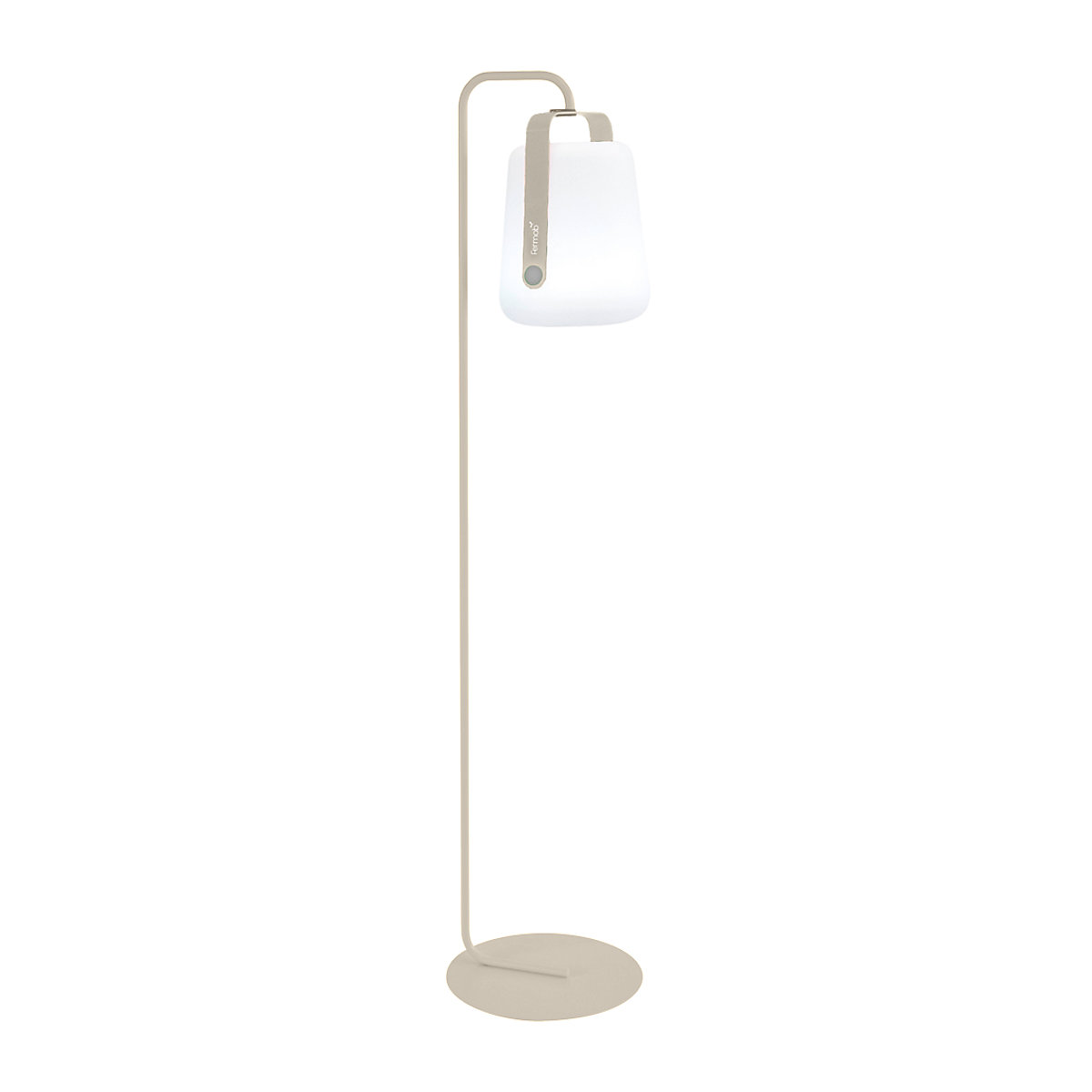 Fermob Balad, gris arcilla - 38 cm - con Fuß – Lámpara de pie led