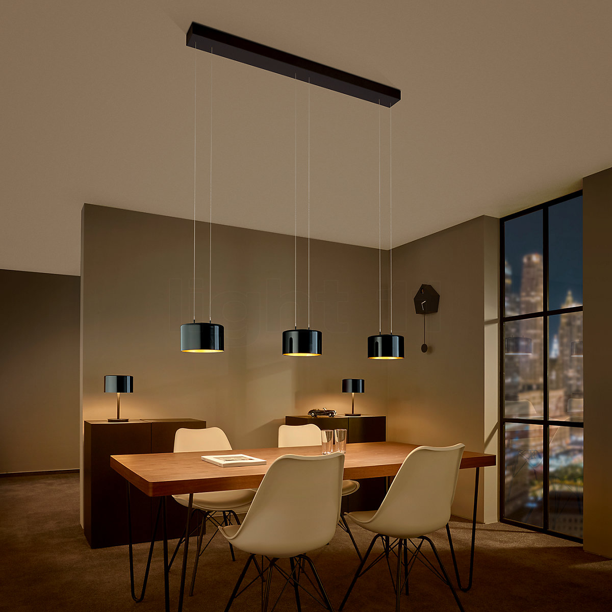 Buy Bankamp Grand Flex Pendant Light LED 3 lamps at