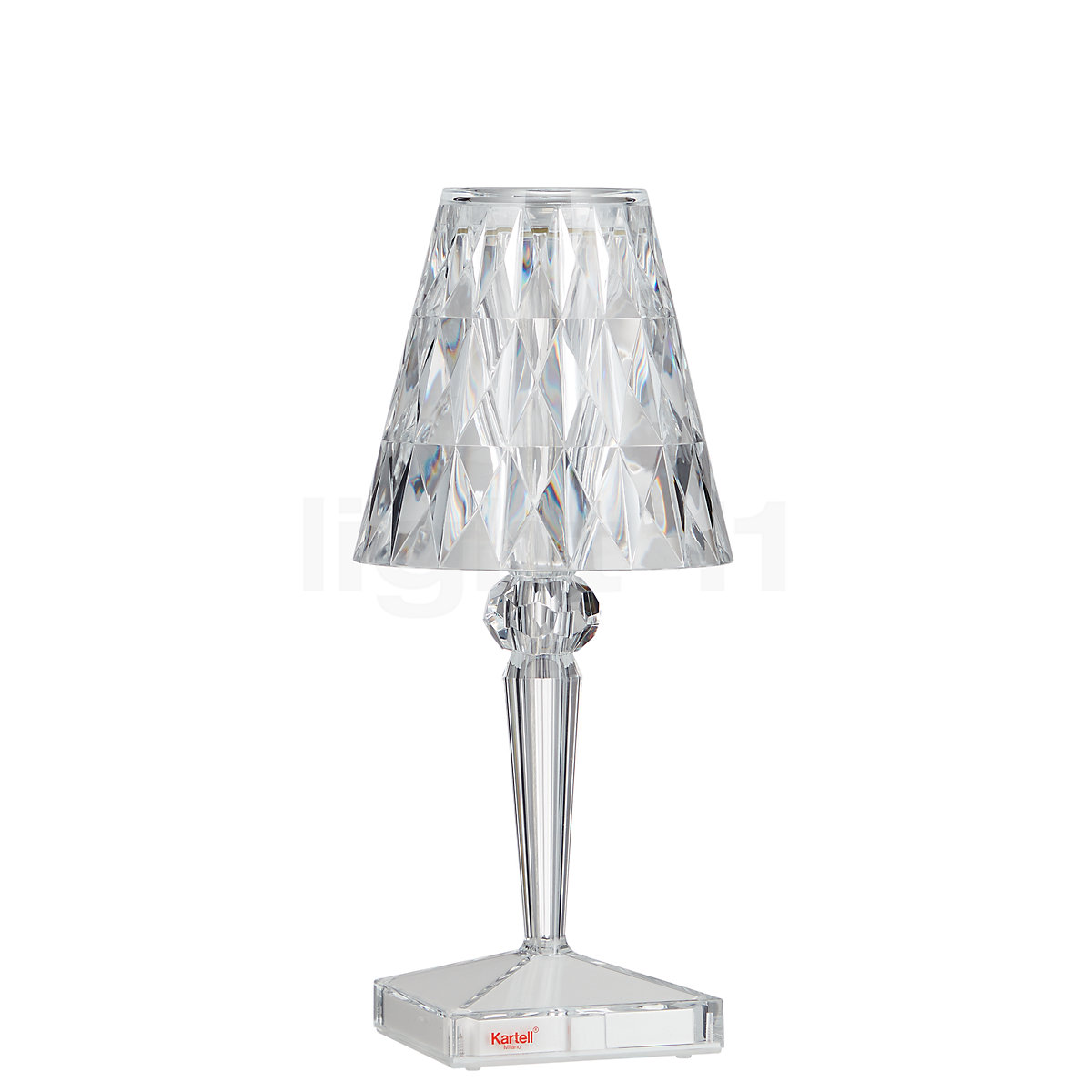 LAMPE DE TABLE BATTERY LED SANS FIL RECHARGEABLE H 22 CM - KARTELL