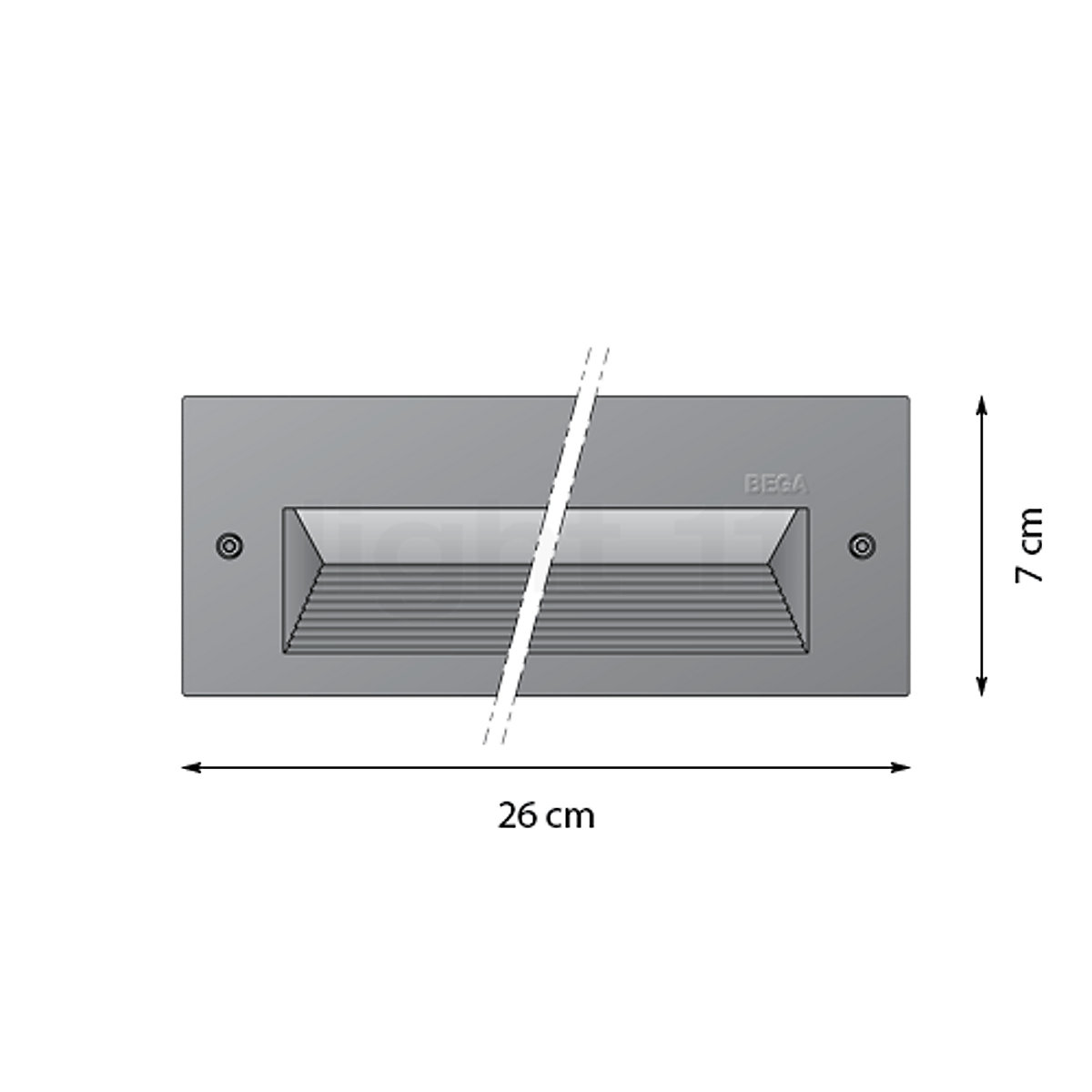 Bega 33054 - Wandeinbauleuchte LED Kaufen Bei Light11.de