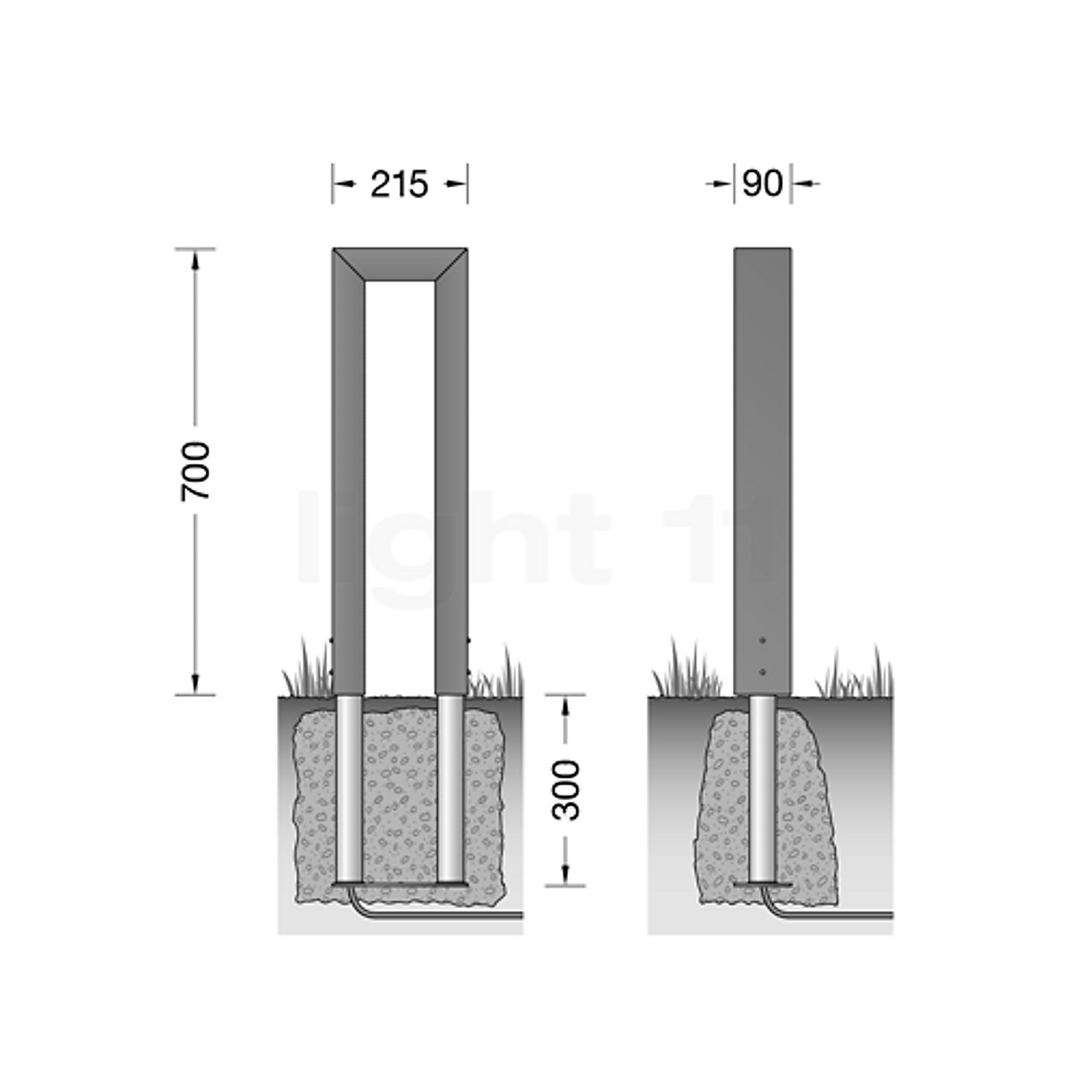 Light Bollard Footing Detail How To Choose The Right Road Bollards For