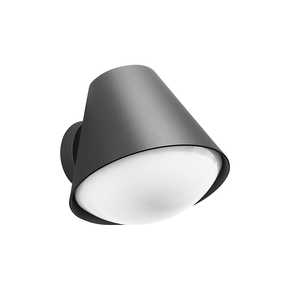 Bega Wandlamp conische aluminium lampenkap - light11.nl