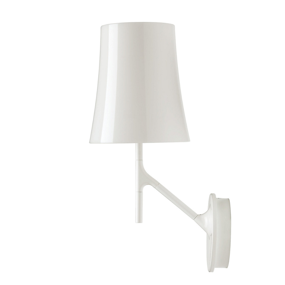 Foscarini Birdie Parete blanco - con interruptor