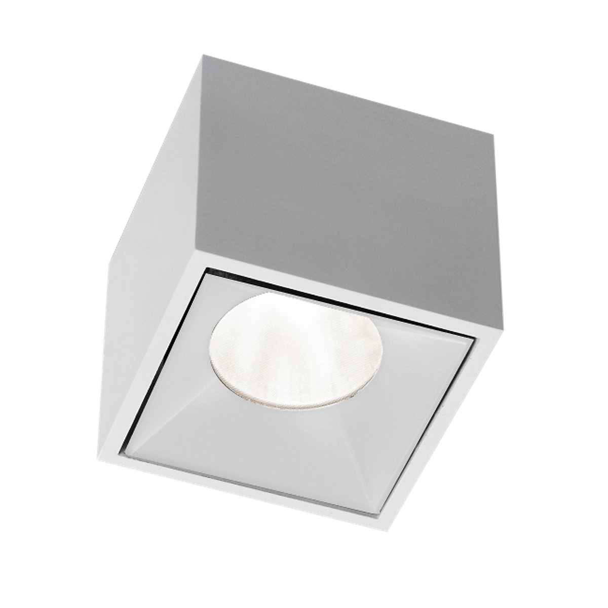 Boxy, lámpara de techo LED cuadrangular