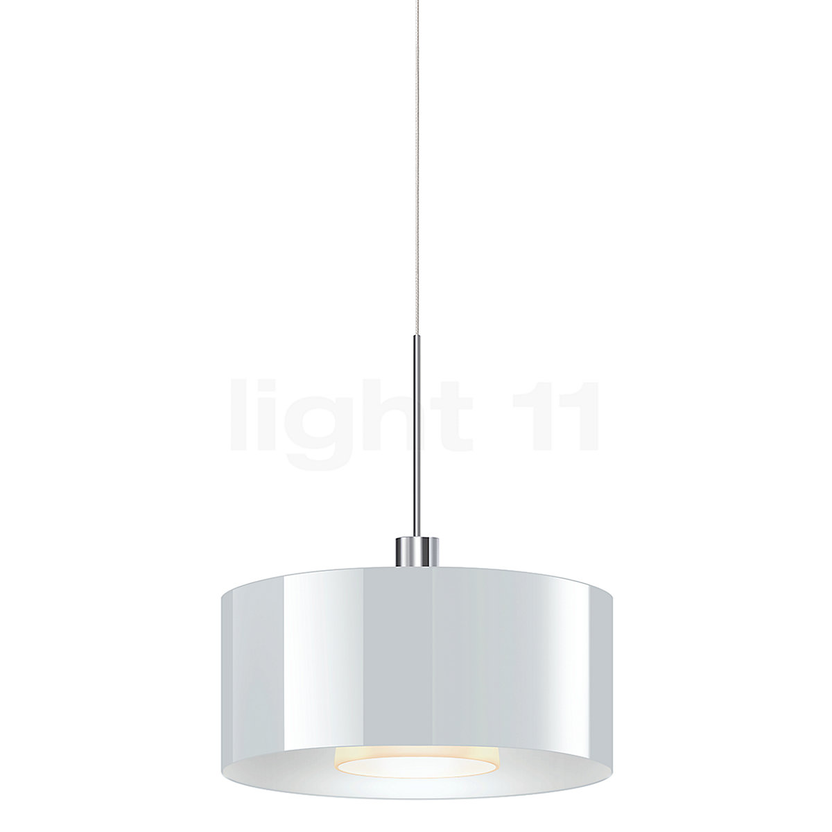 Bruck Cantara Glas 190 Down Pendelleuchte, Chrom glänzend Bruck Cantara Glas 190 Down Pendelleuchte, Chrom glänzend