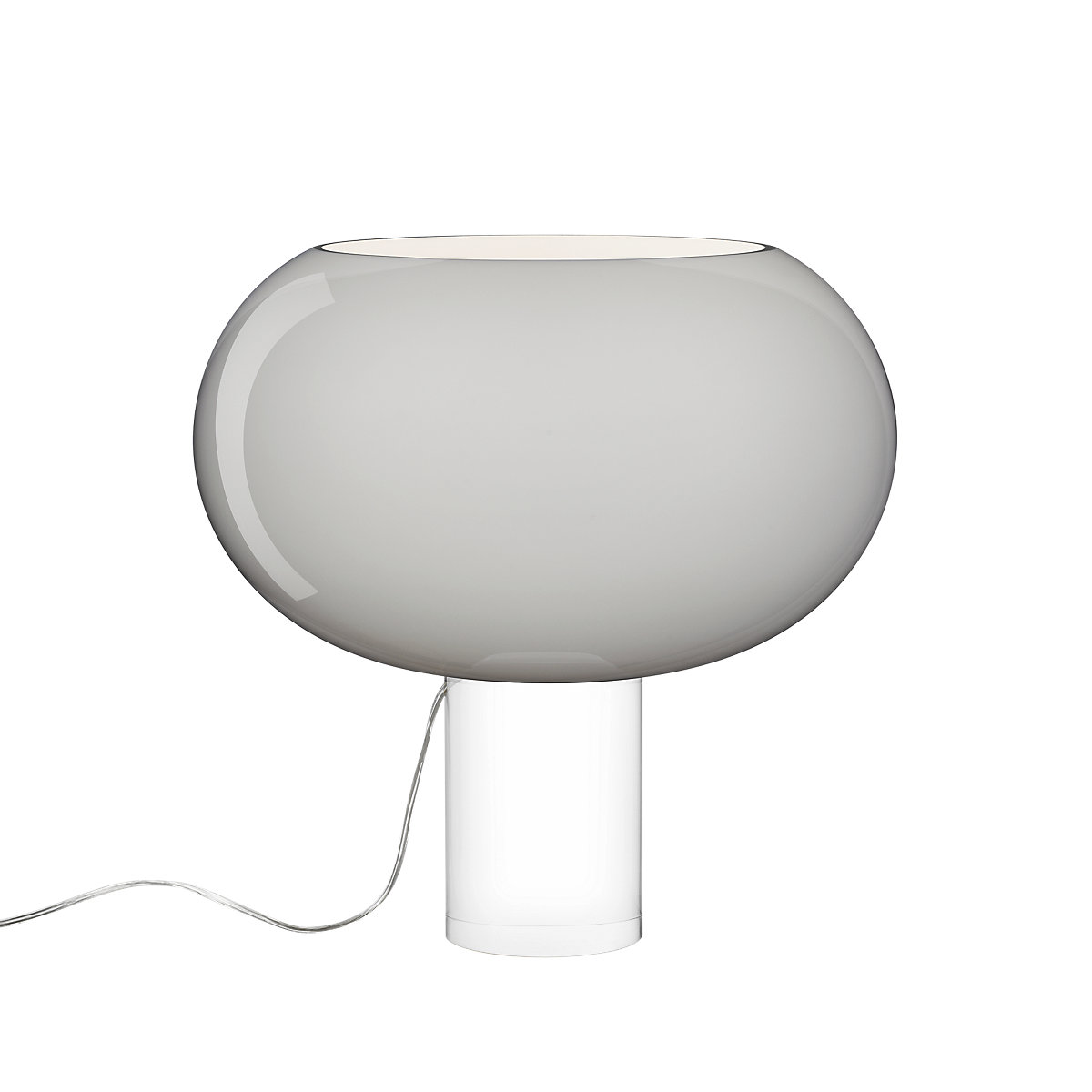 Foscarini Buds, lámpara de sobremesa gris - ø41,5 cm