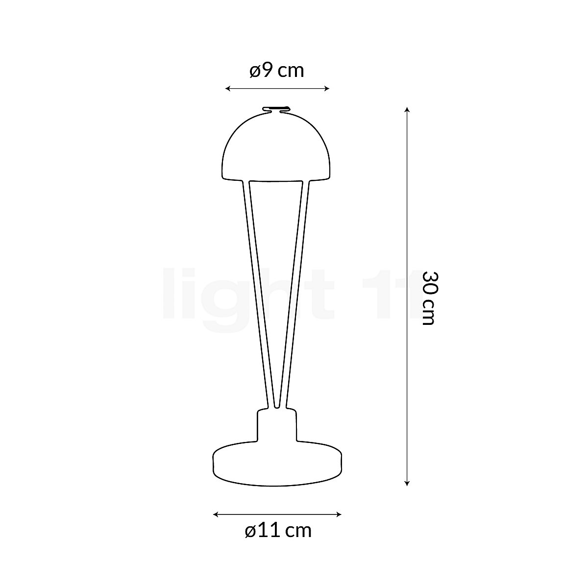 ALE - lampe sans fil Design Catellani & Smith