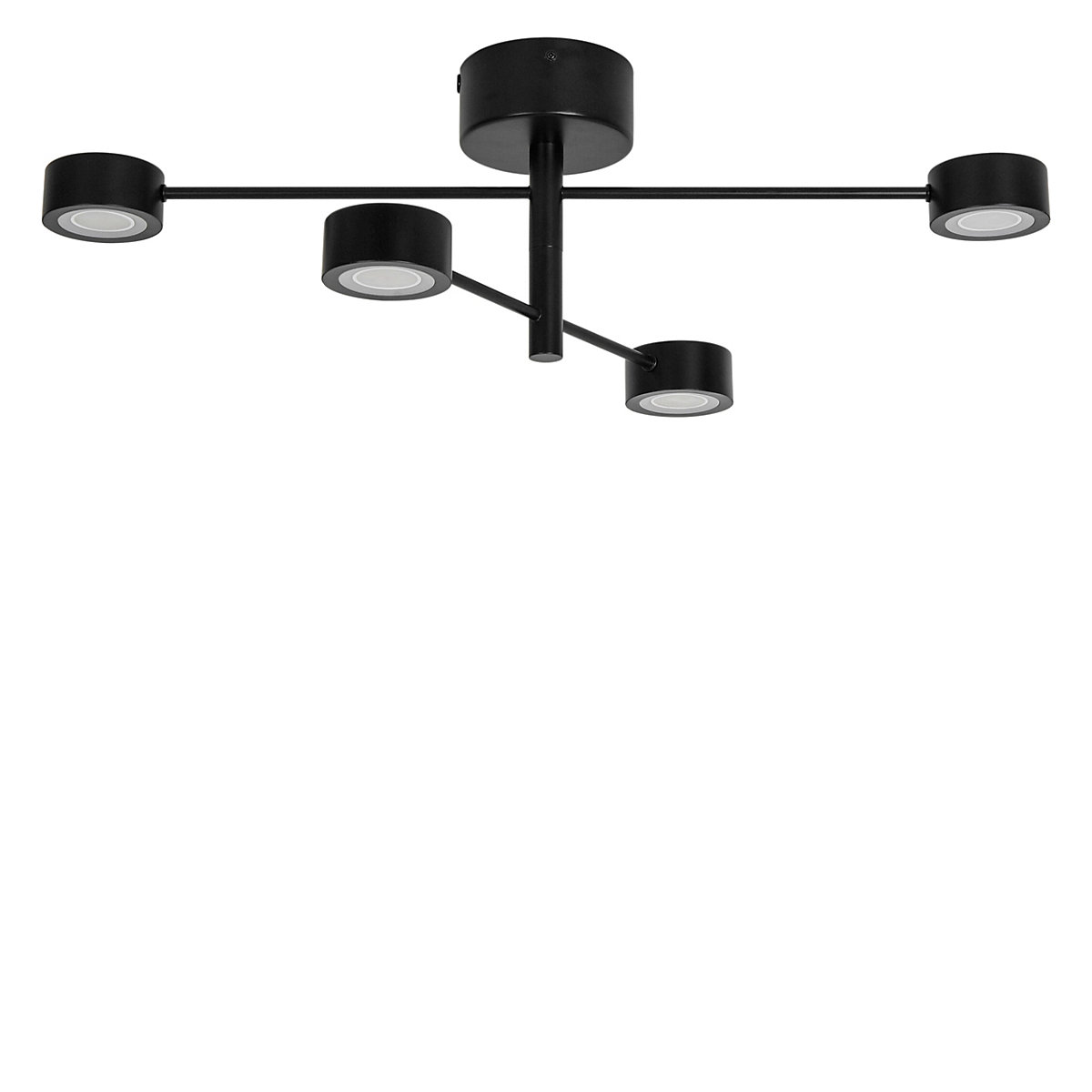 Nordlux Clyde Flex, 4 focos – Lámpara de techo led