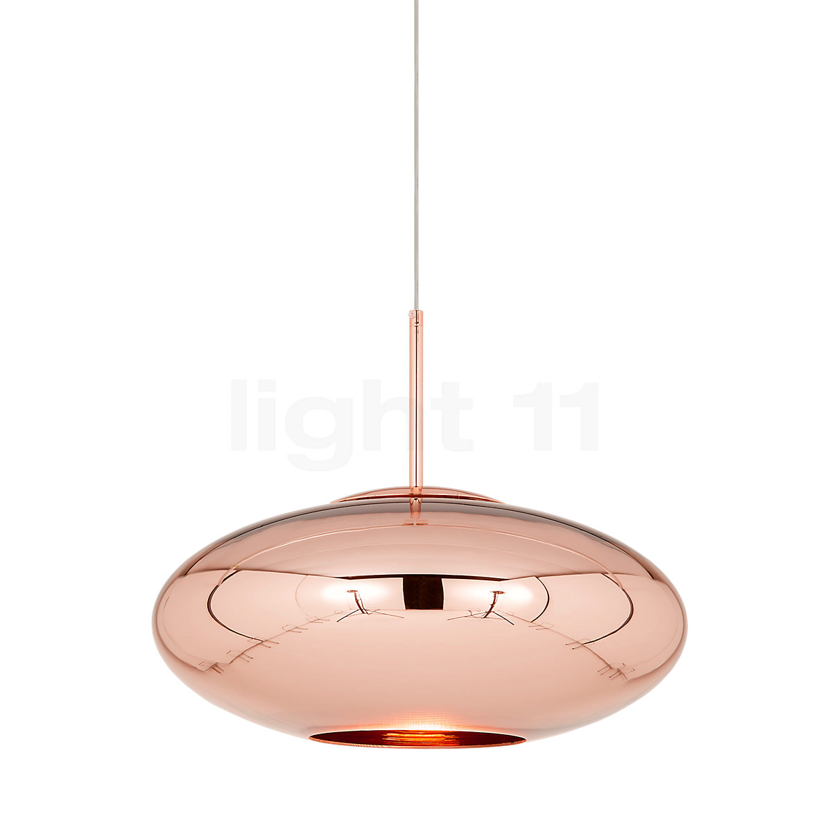 Buy Dixon Copper Wide Pendant LED at light11.eu