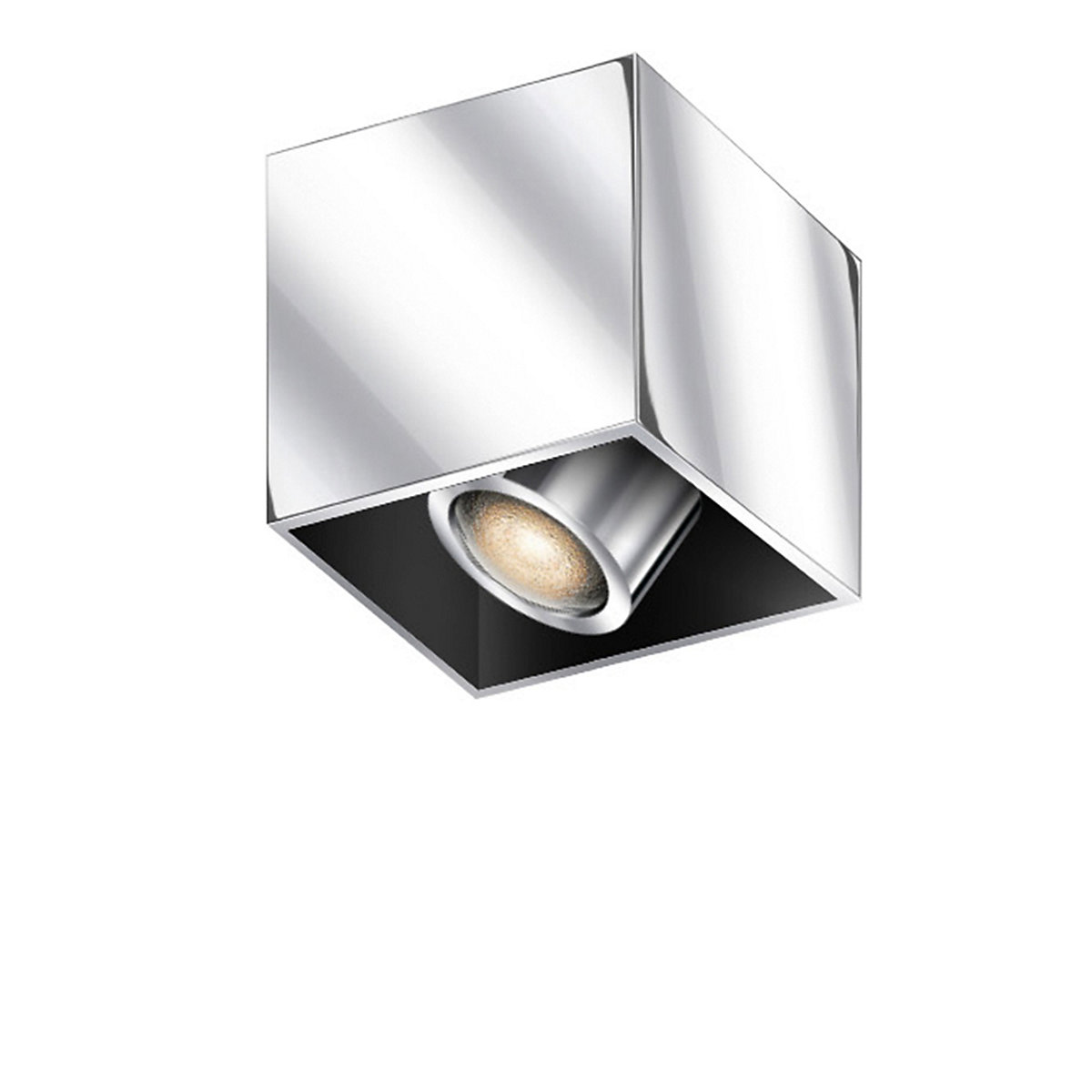 Bruck Cranny Spot LED cromo brillo - dim to warm