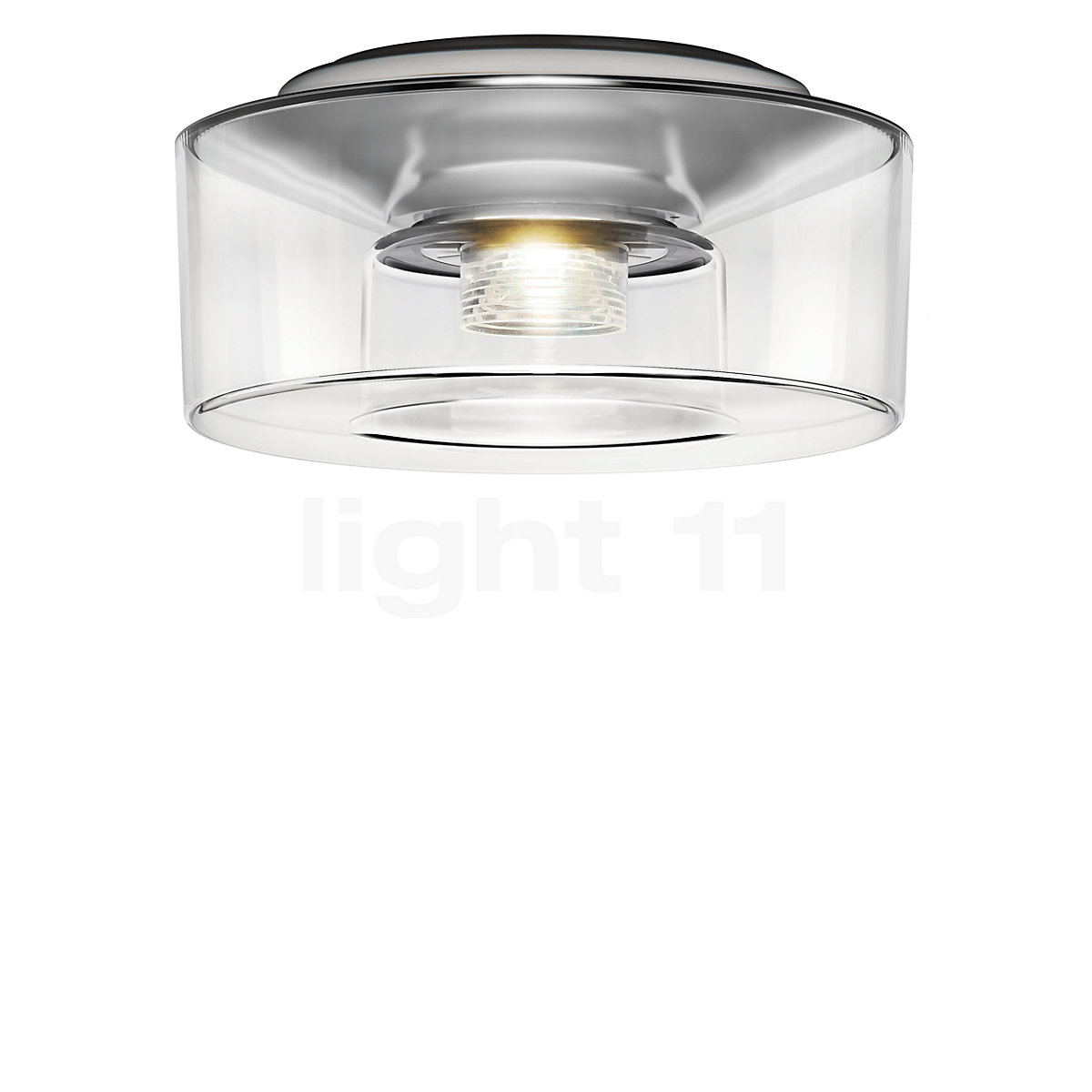 Buy Serien Lighting Curling Ceiling Light LED Acrylic Glass