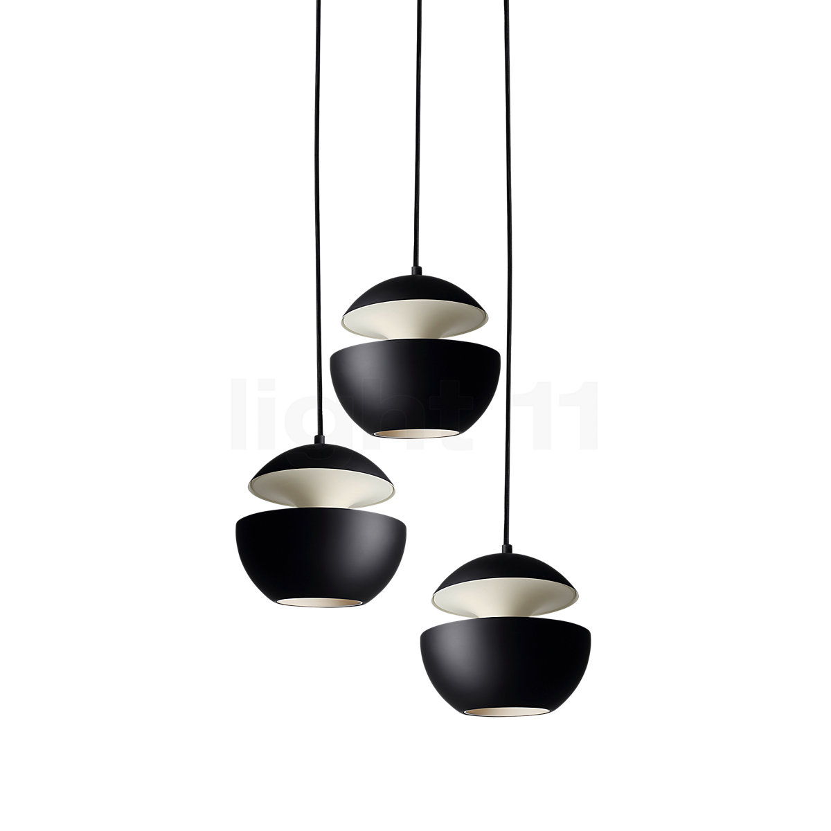 DCW Here Comes the Sun mini Cluster Hanglamp 3lichts rond