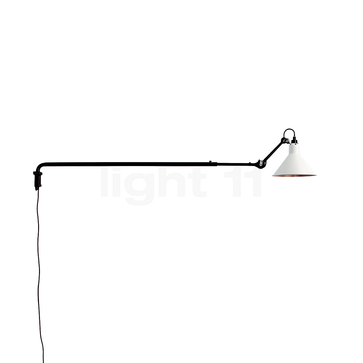 Buy DCW Lampe Gras No 213 Wall light black at light11.eu