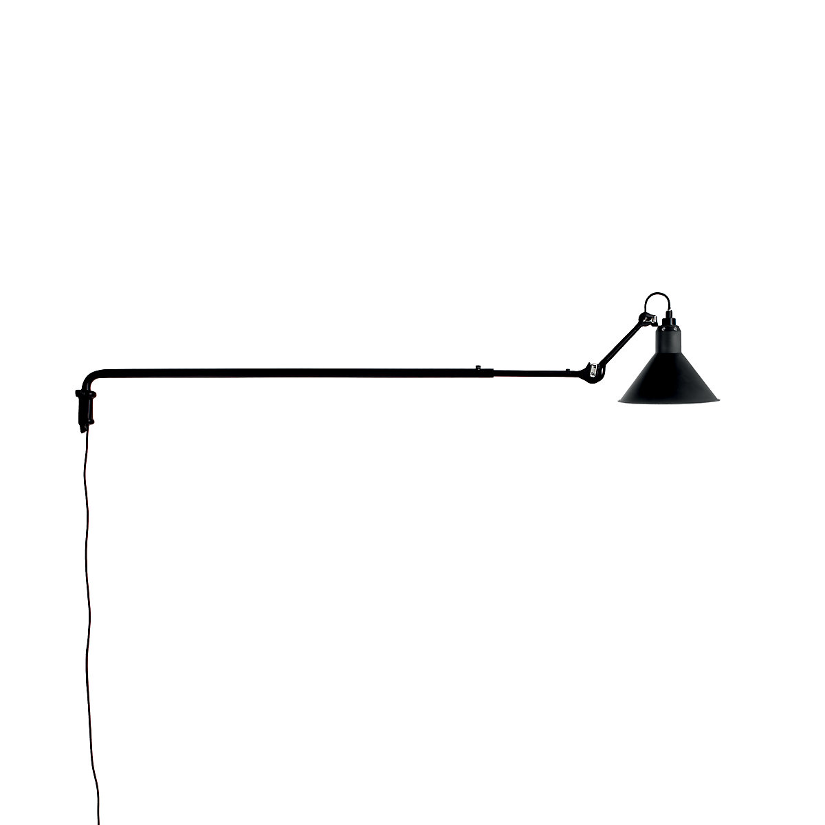 Buy DCW Lampe Gras No 213 Wall light black at light11.eu