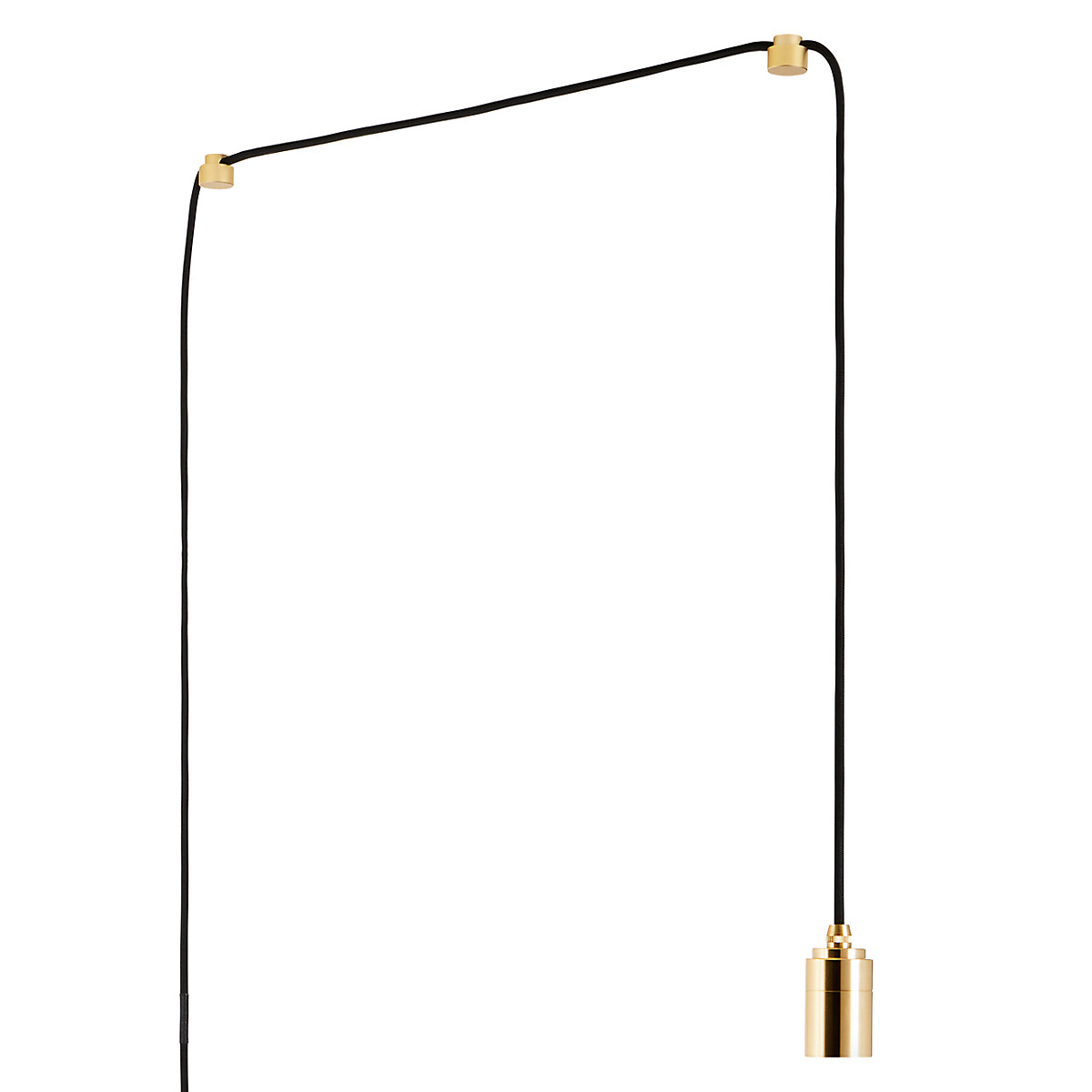Wandlamp met 16 meter kabel - Vintage lampenkap van rotan en henneptouw