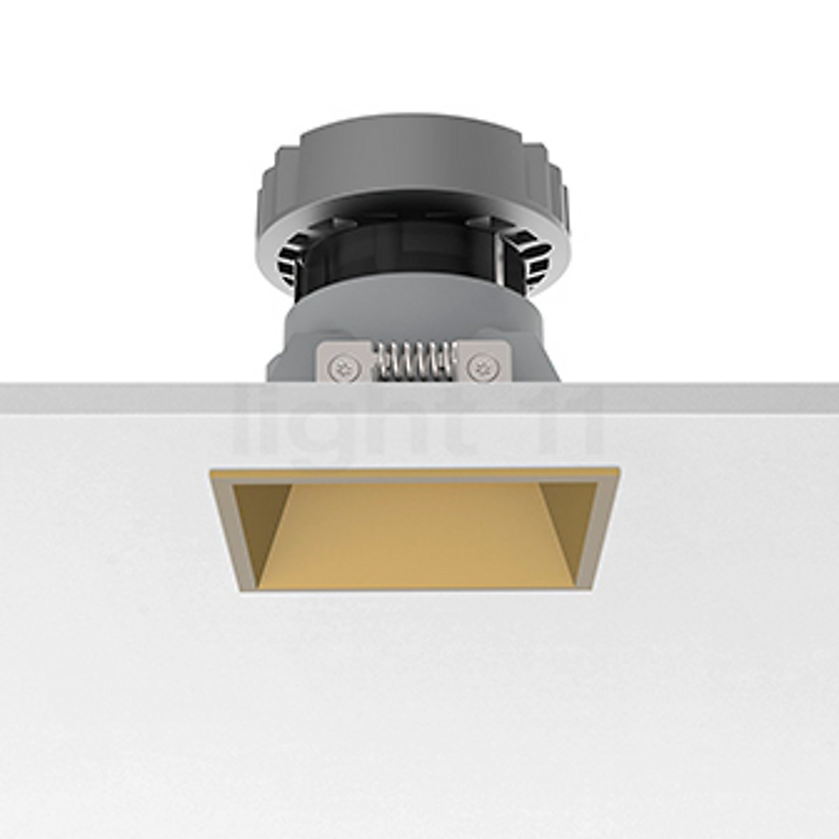 Flos Architectural Easy Kap 80 Recessed Ceiling Light Square Led