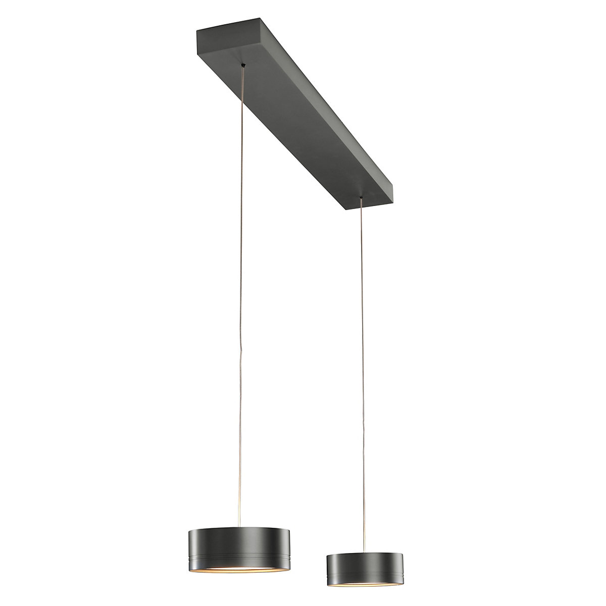 Holtkötter Favor, lámpara de suspensión LED 2 focos