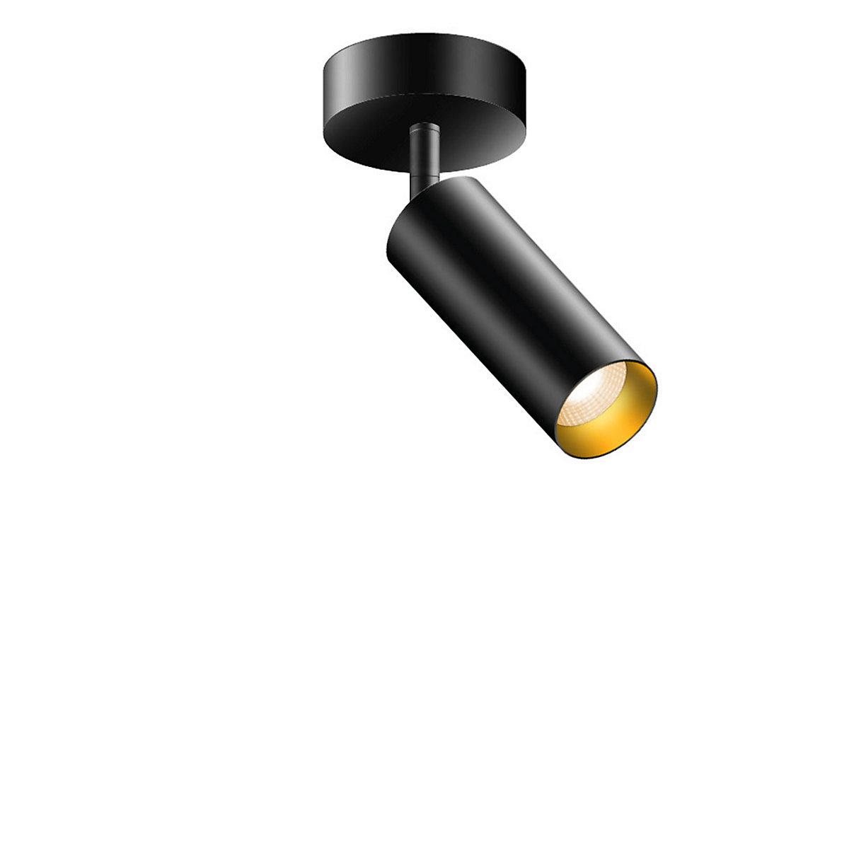 Bruck Fino Spot LED negro/dorado - 50°