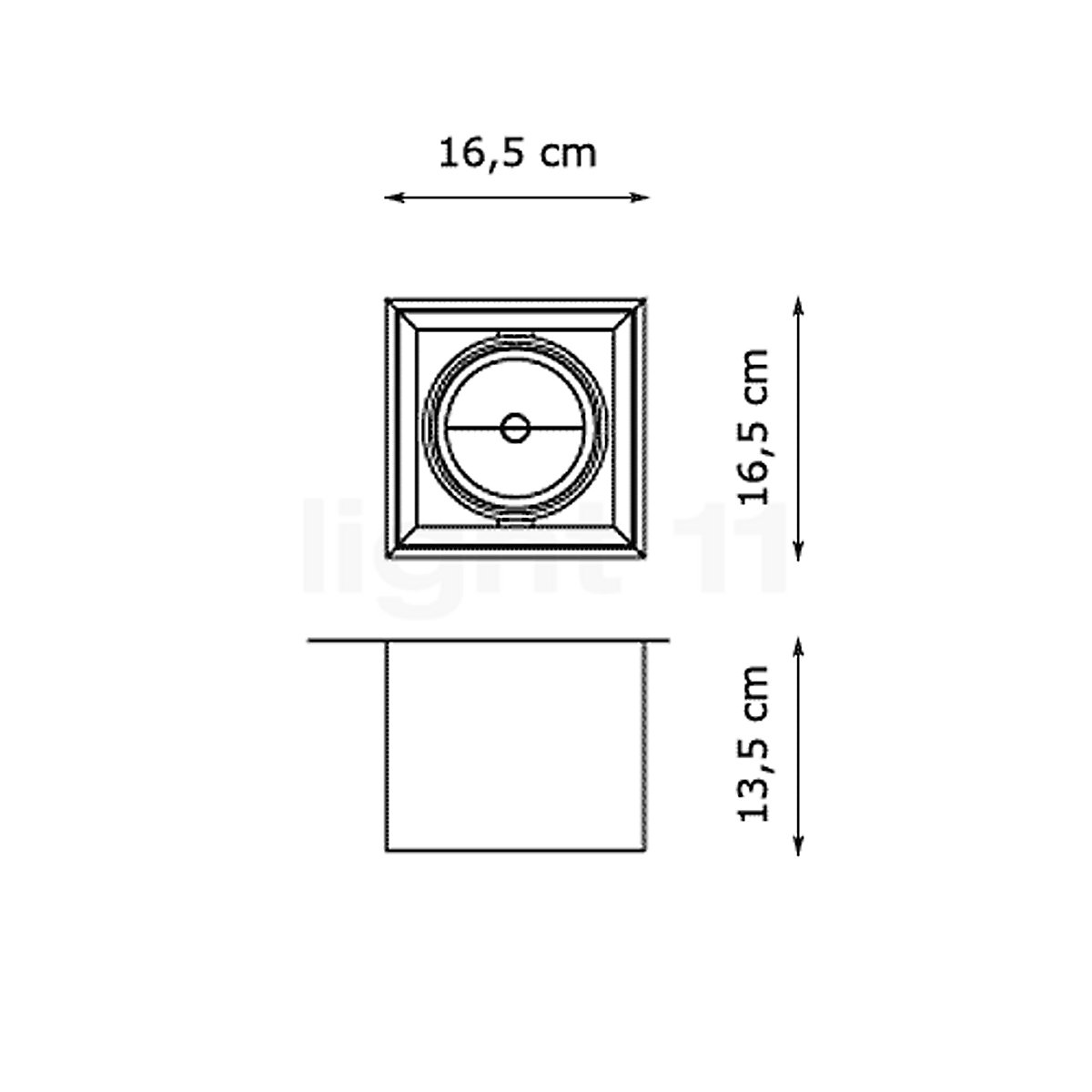 Flos Compass Box 1 H135 QR111 kopen bij light11.nl