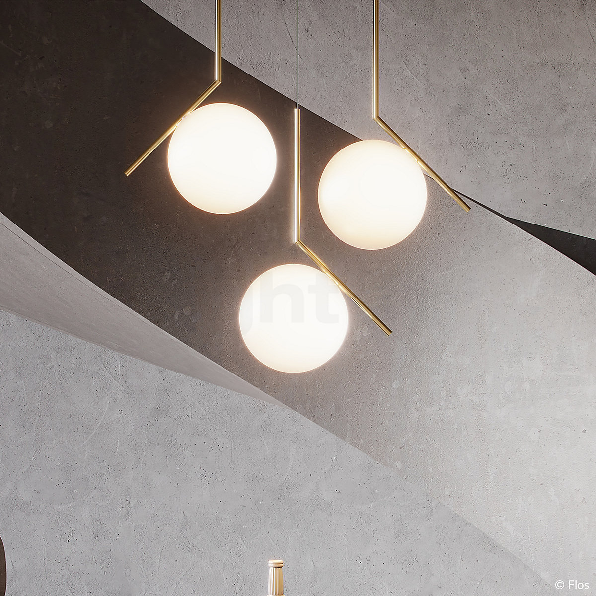 【かずのすけ】FLOS ICLIGHTS S2 2024年製 電工｜FLOS（フロス）IC Lights S2 JP ゴールド 直結線用